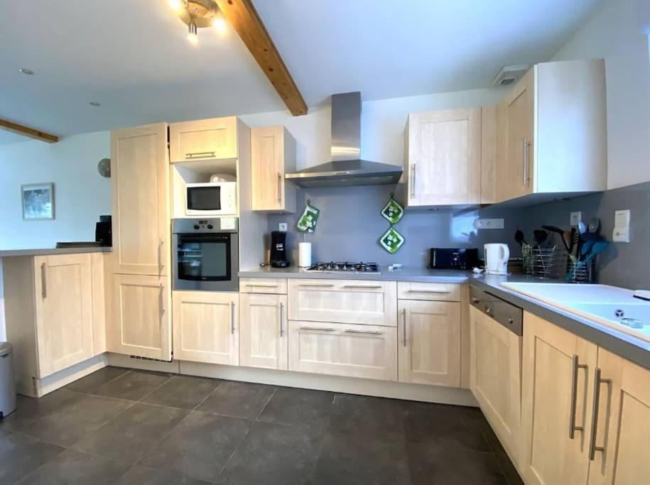 Belle Maison En Bois Perros - La Lande Екстер'єр фото